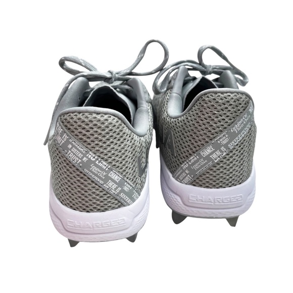 NWOT Under Armour Women’s Softball Cleats Gray Size 7.5 - Picture 7 of 14